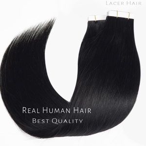 Lacerhair 18 inch Invisible Remy Tape in Human Hair Extensions.New in package.